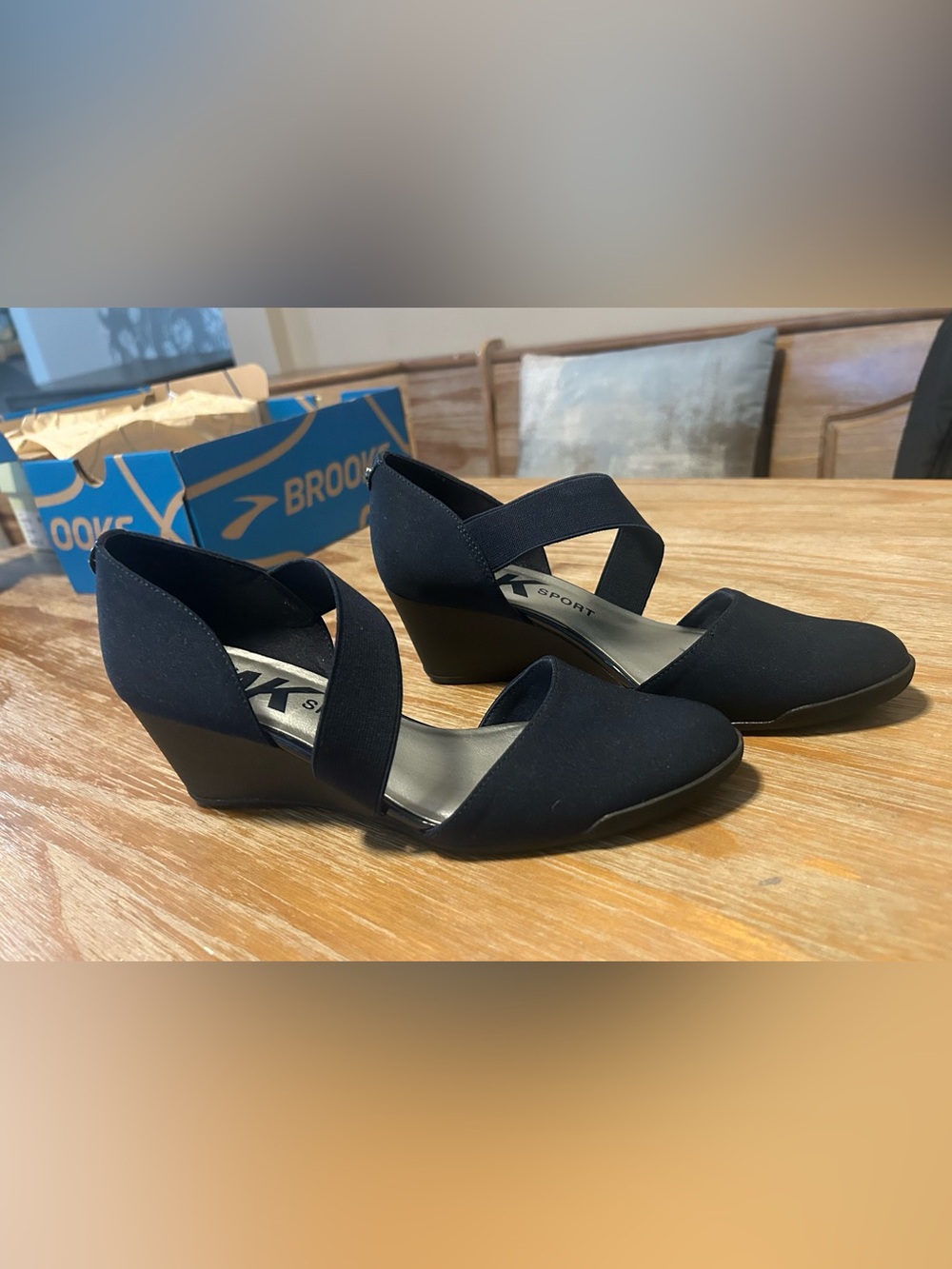 Anne Klein AK Sport Wedge Pumps - Picture 3 of 10